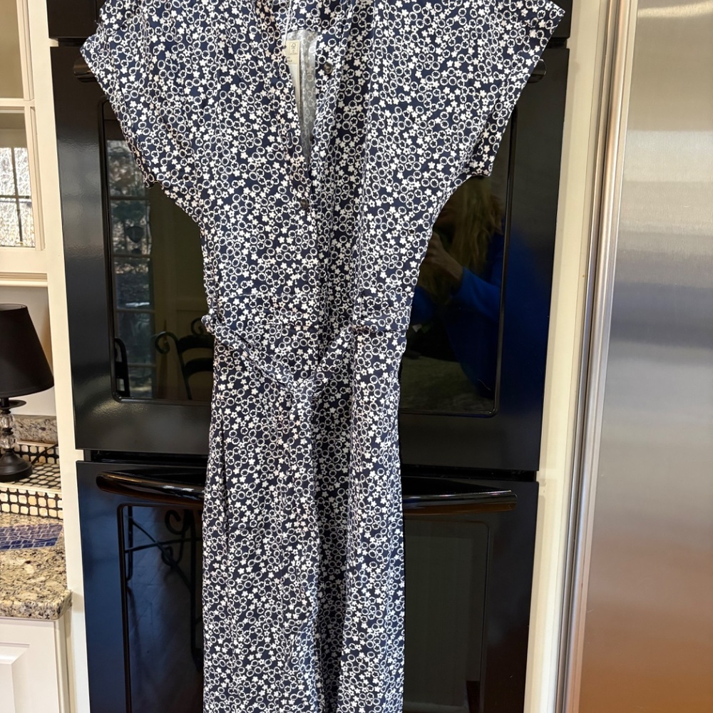 BODEN NEW WITH TAGS NAVY AND WHITE JUMPSUIT 14T_6